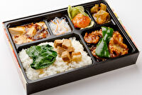 珍味楼-回鍋肉と麻婆豆腐弁当