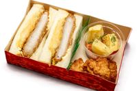 肉弁当専門店 血湧き肉踊る-サンドイッチBOX【豚ロースかつサンド】