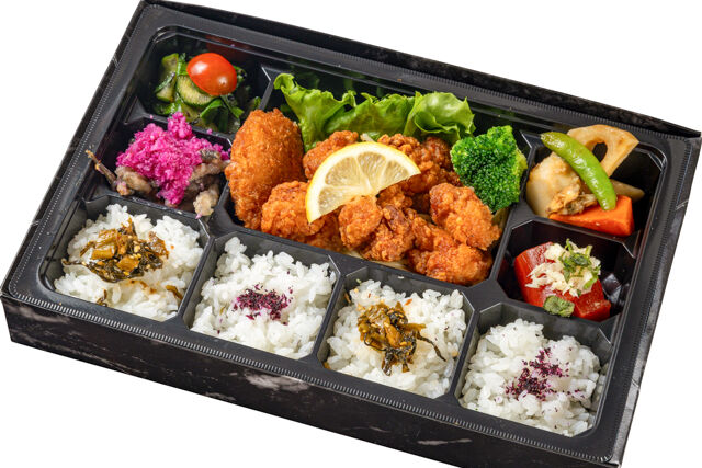 肉弁当専門店 血湧き肉踊る-イチバンボシカラアゲ弁当