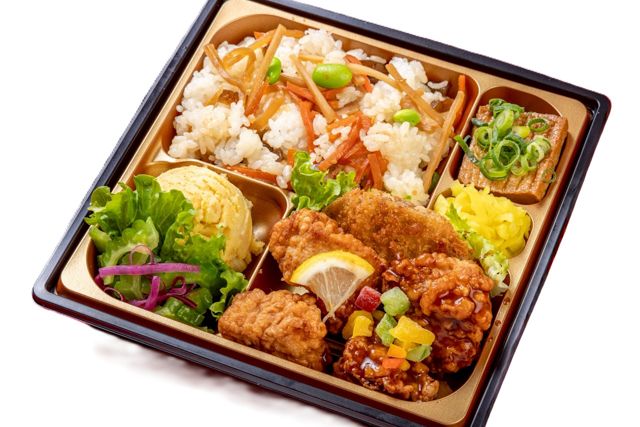 甘酢香る鶏と唐揚げの和ごころ弁当