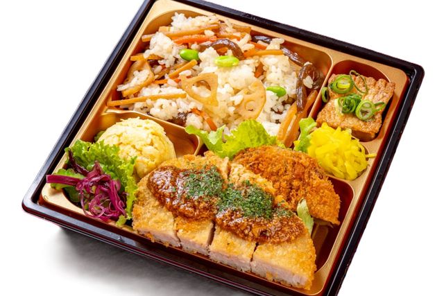 味噌だれを楽しむ豚ロースかつ弁当