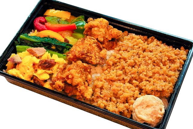 中国料理 安里-【熨斗対応可】安里特製 唐揚げとそぼろご飯弁当