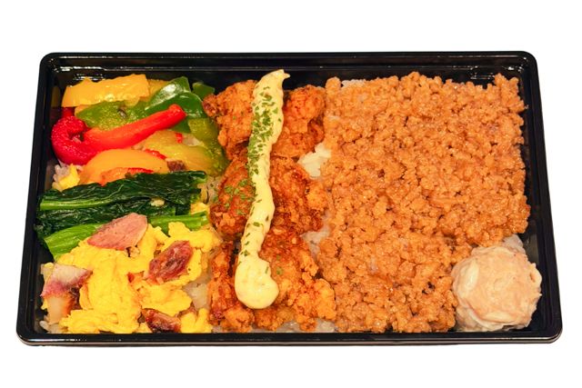 中国料理 安里-【熨斗対応可】安里特製 唐揚げとそぼろご飯弁当（タルタルソース）