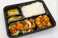 中国料理 竹園-酢豚弁当
