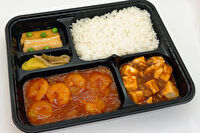中国料理 竹園-エビチリ弁当