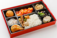 中華ダイニング 無限鴨-【中華御膳】海老チリと4種から選べるご飯