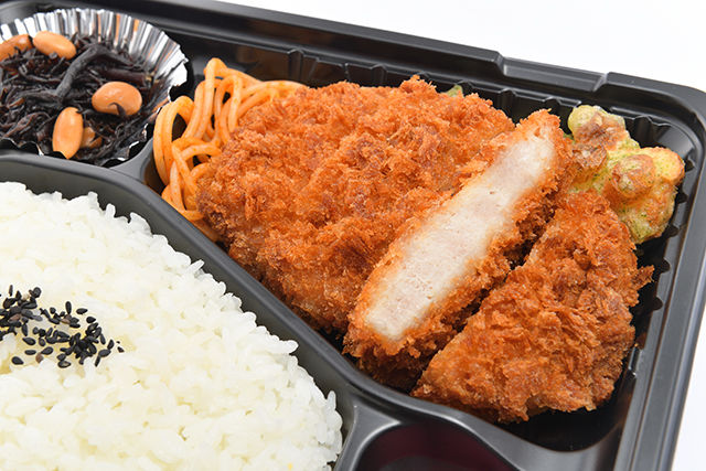 セントラルキッチンなかじま の とんかつ弁当 ごちクル お弁当の配達 デリバリー