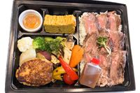 COUVERCLE-牛ハラミと手捏ね豆腐ハンバーグのランチボックス