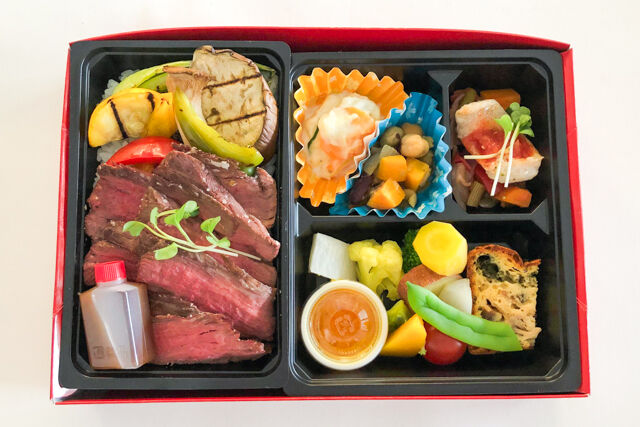 COUVERCLE-牛サガリステーキ弁当