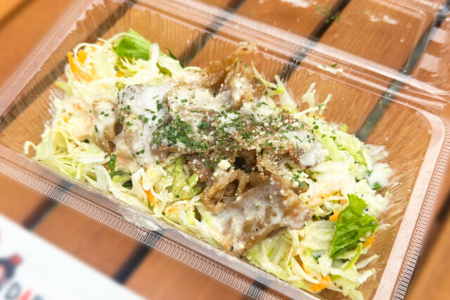 DARUMAYACAFE-焼肉シーザーサラダ