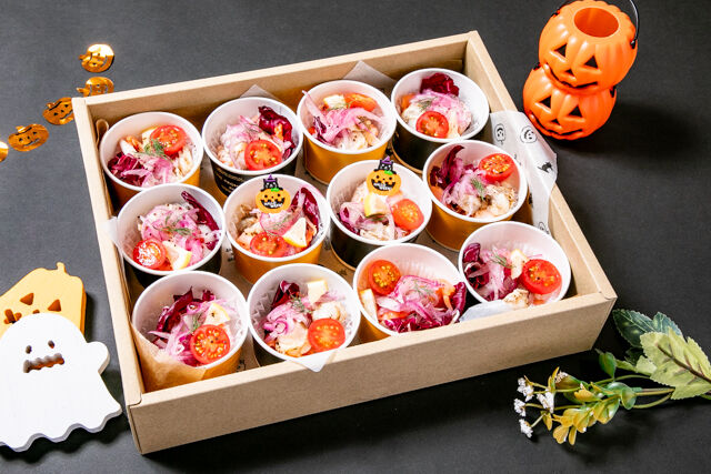 De'Lica' tessen -craft style--【ハロウィン限定】【カップ】シーフードカルパッチョ