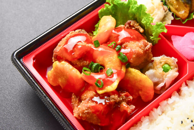 デリシャスサウザント-特製エビとざんぎのチリソース