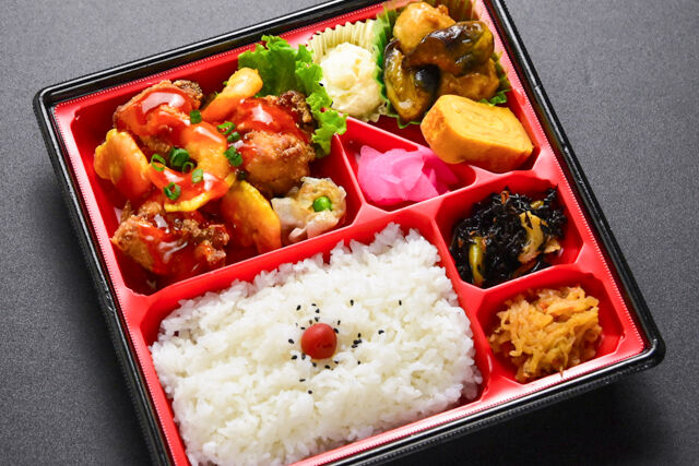 デリシャスサウザント-特製エビとざんぎのチリソース
