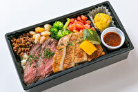 グリルファクトリー世田谷-ステーキ＆スパイシーチキングリルコンボBOX