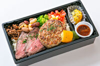 グリルファクトリー世田谷-ステーキ＆手ごねハンバーグBOX