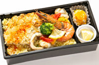 グリルファクトリー世田谷-【夏限定】白身魚の香草パン粉焼きと彩りパエリアBOX