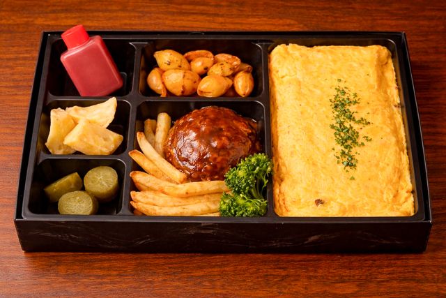 Dr.meat 和牛博士のビストロ-贅沢ビーフオムハンバーグ御膳