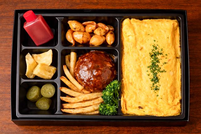 Dr.meat 和牛博士のビストロ-贅沢ビーフオムハンバーグ御膳