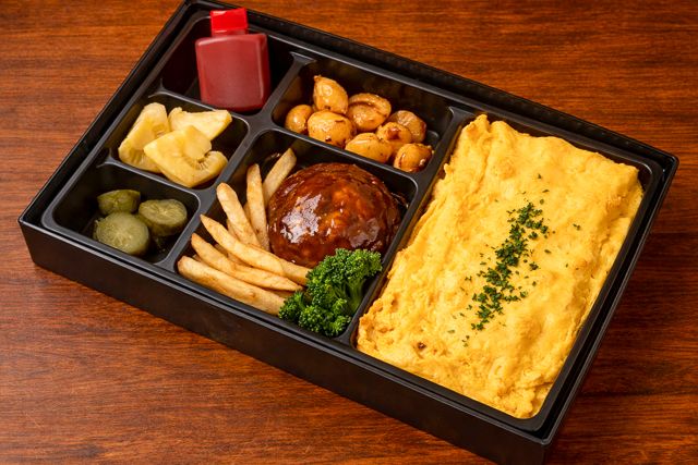 贅沢ビーフオムハンバーグ御膳