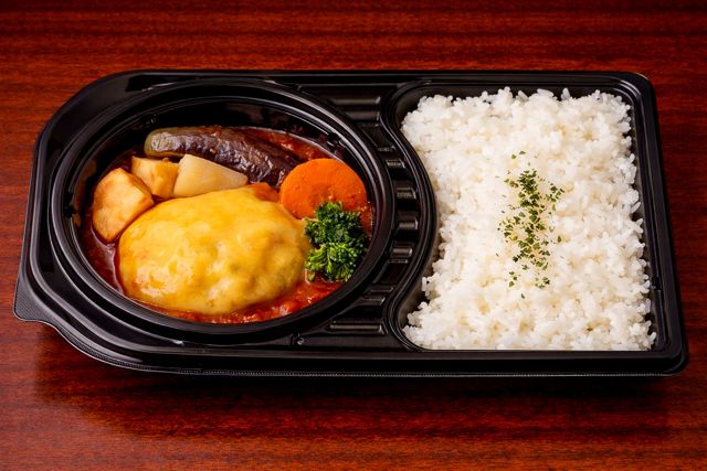 Dr.meat 和牛博士のビストロ-完熟トマトソースのチーズハンバーグ