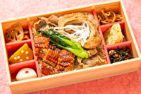 えびす あふそや-【熨斗対応可】【夏限定】鰻ちらし・あふそやの特製牛丼弁当