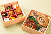 えびす あふそや-【熨斗対応可】【夏限定】鰻ちらし・あふそや特製牛丼と彩り9升の二段弁当