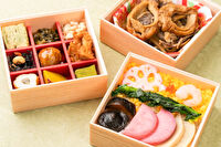 えびす あふそや-【熨斗対応可】野菜ちらし寿司と彩り9升の三段弁当
