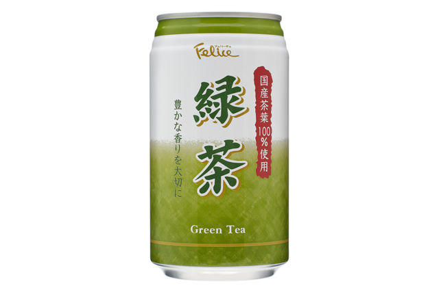緑茶（340ml 缶）