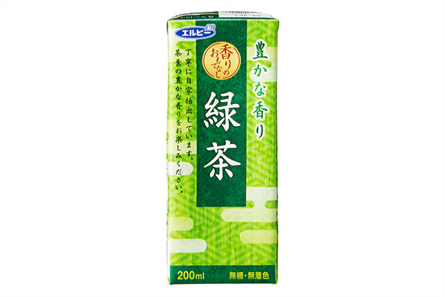 緑茶（200ml 紙パック）