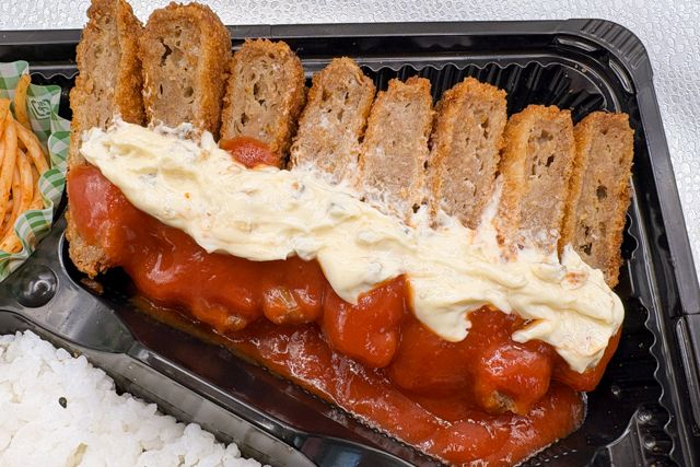 江戸横丁-チリタルメンチ弁当