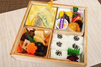 新橋演舞場　演舞場の台所-演舞場幕の内 あじさい
