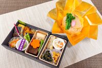 新橋演舞場　演舞場の台所-【熨斗対応可】期間限定（3月4月）劇場幕の内～菜の花と筍の出汁茶飯花車～