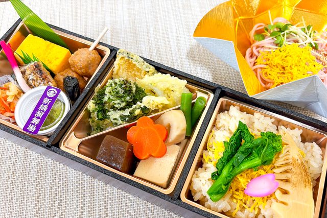 新橋演舞場　演舞場の台所-【熨斗対応可】春季限定（2月3月4月） 演舞場 桜そば花車御膳