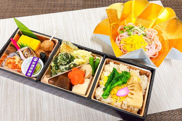 新橋演舞場　演舞場の台所-【熨斗対応可】春季限定（2月3月4月） 演舞場 桜そば花車御膳