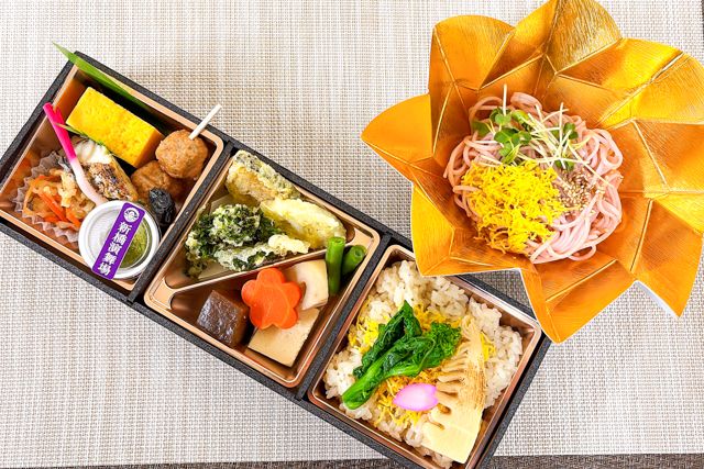 新橋演舞場　演舞場の台所-【熨斗対応可】春季限定（2月3月4月） 演舞場 桜そば花車御膳