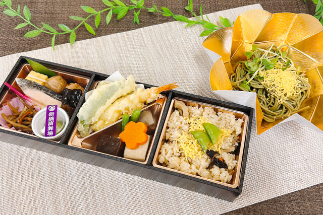 【熨斗対応可】期間限定（5月～9月） 演舞場 茶そば花車御膳