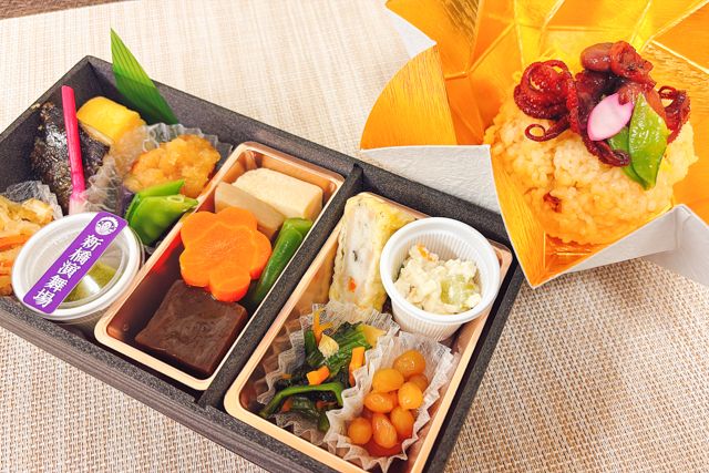 新橋演舞場　演舞場の台所-【熨斗対応可】期間限定（1月・2月）劇場幕の内～煮タコと出汁茶飯花車～