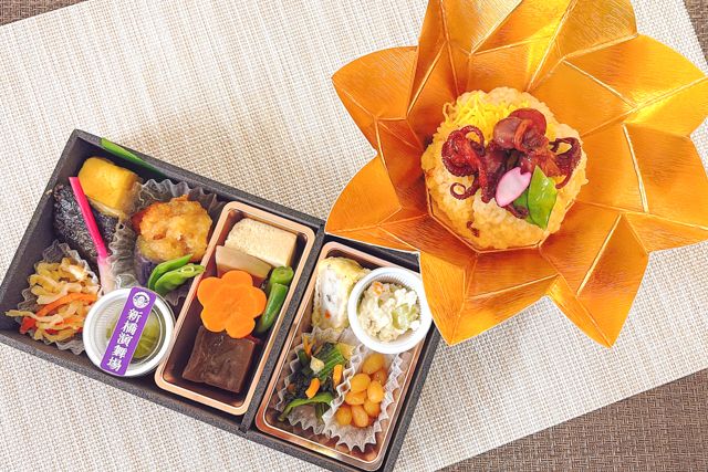 新橋演舞場　演舞場の台所-【熨斗対応可】期間限定（1月・2月）劇場幕の内～煮タコと出汁茶飯花車～