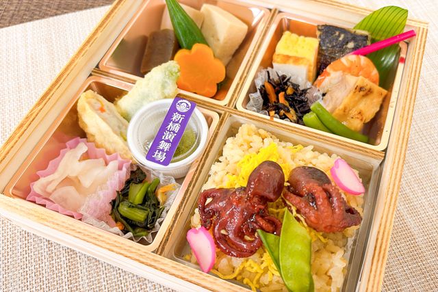 新橋演舞場　演舞場の台所-【熨斗対応可】冬季限定（1月・2月）演舞場幕の内 三輪～煮タコと出汁茶飯御飯～