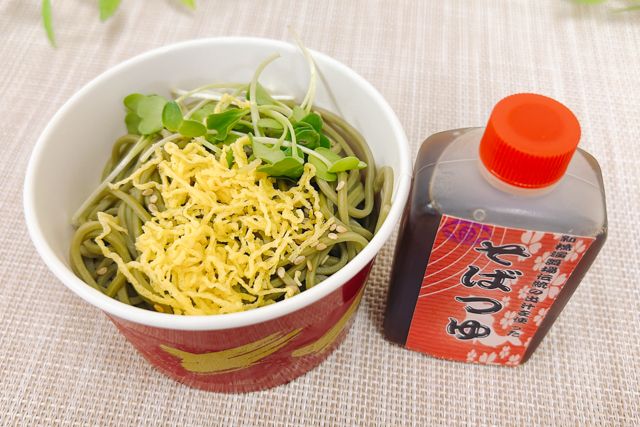 新橋演舞場　演舞場の台所-期間限定（5月～9月）新橋演舞場の天重御膳～ちょい茶そば～