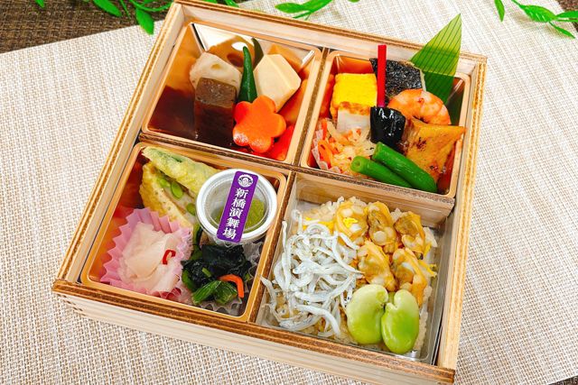 新橋演舞場　演舞場の台所-【熨斗対応可】期間限定（5月6月）演舞場幕の内 三輪～煮あさりとシラスの出汁茶飯～