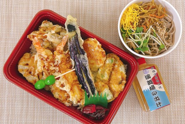 新橋演舞場　演舞場の台所-期間限定（10月～2月）演舞場の天重とちょいそば膳