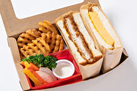 イタリアン フェリチータ(Sandwich Box)-カツ＆玉子サンドBOX