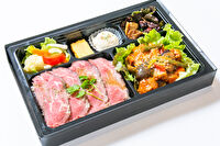 イタリアン フェリチータ-【夏限定】ローストビーフと夏野菜のトマト煮弁当