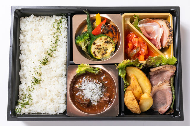 イタリアン フェリチータ-【熨斗対応可】牛タン赤ワイン煮込み弁当