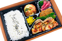 フーズキッチンササキ-ポークソテー幕の内弁当