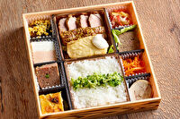 フレンチビストロ29-舌平目ムニエルと紅茶鴨スモーク弁当
