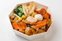香港飲茶 福招門-【お茶付き】【特製丼】ヘルシーだけどうまみたっぷりの八宝菜