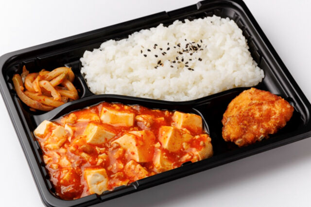 香港飲茶 福招門-唐揚げと激うま麻婆弁当