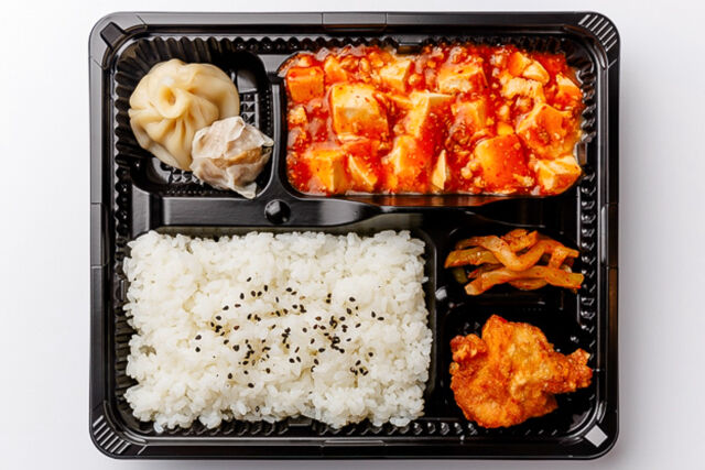 香港飲茶 福招門-（2種類点心付き）店主おすすめ麻婆豆腐弁当